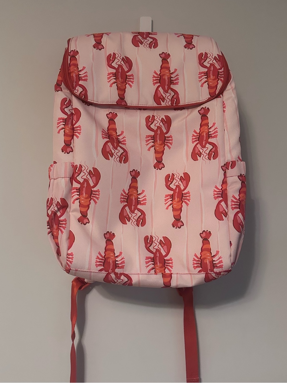 Vera Bradley Essential Cooler Backpack Lobster Clause NWOT Summer Vacation Pool